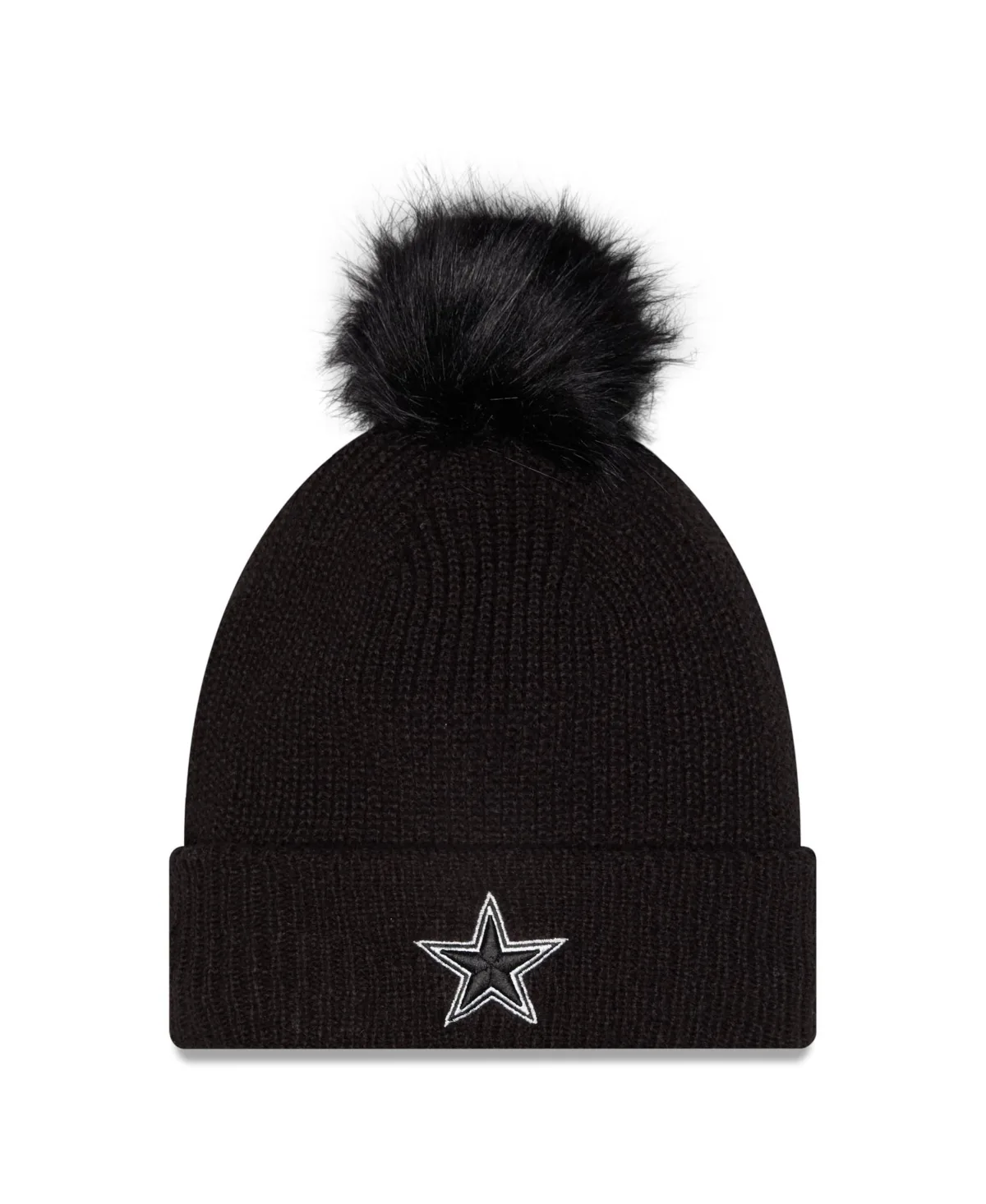 Dallas Cowboys 2026 Salute to Service Cuffed Knit with Pom Hat by New Era
