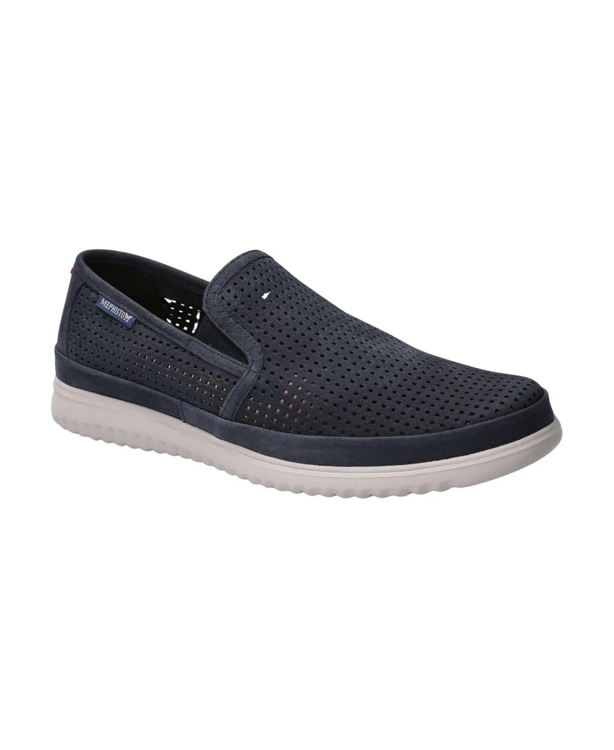 Tiago Nubuck Slip-On Loafer by Mephisto