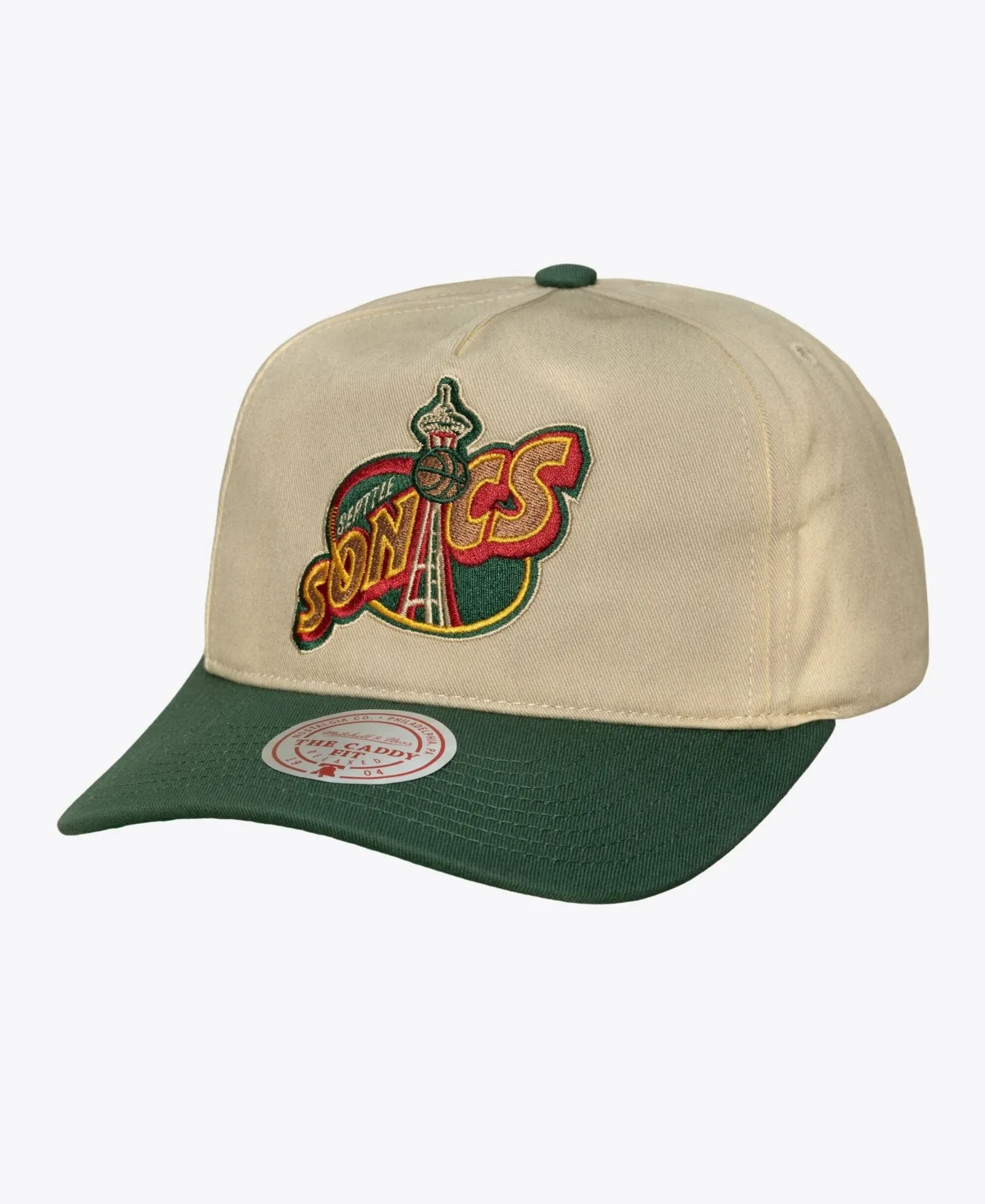 Seattle SuperSonics Hardwood Classics Retro Roots Snapback Hat by Mitchell & Ness