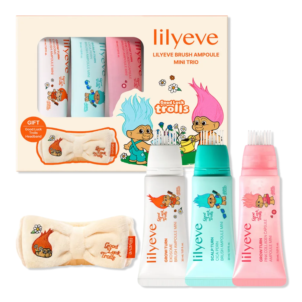Trolls Brush Ampoule Mini Trio by Lilyeve
