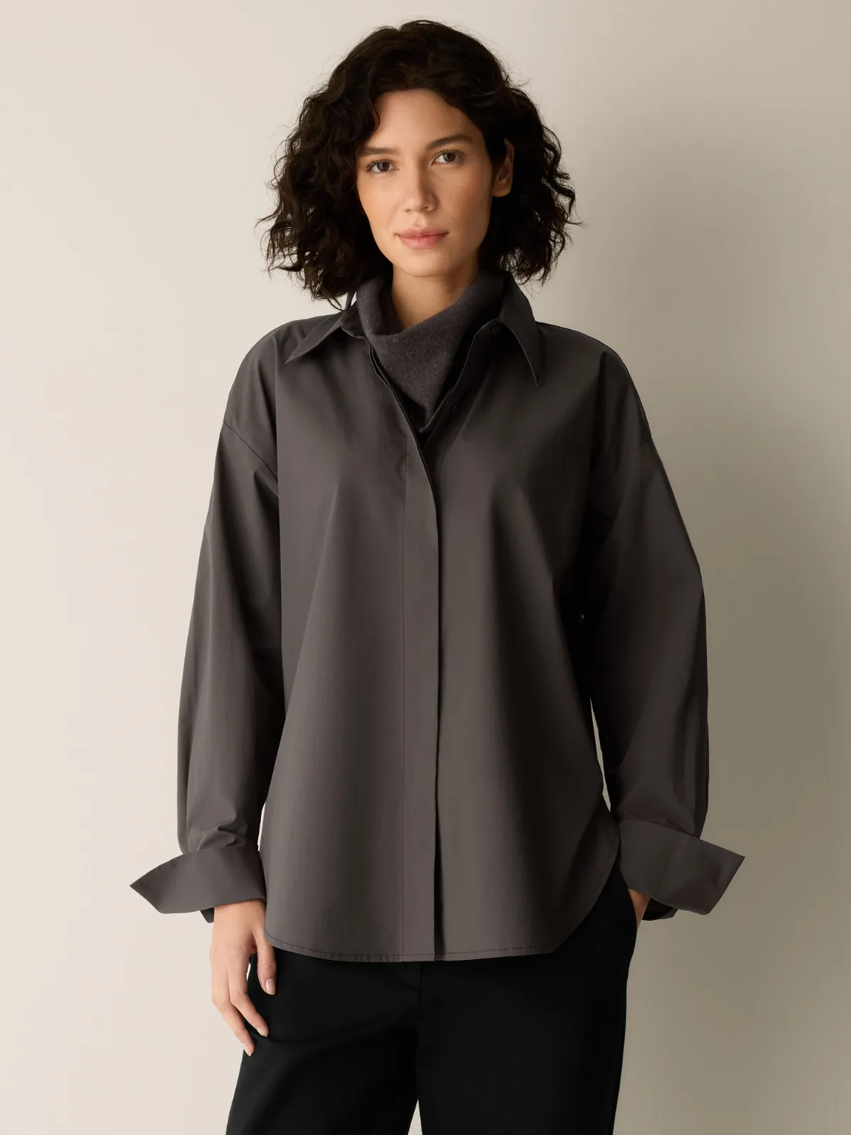 Italian Cashmere Handkerchief by EILEEN FISHER