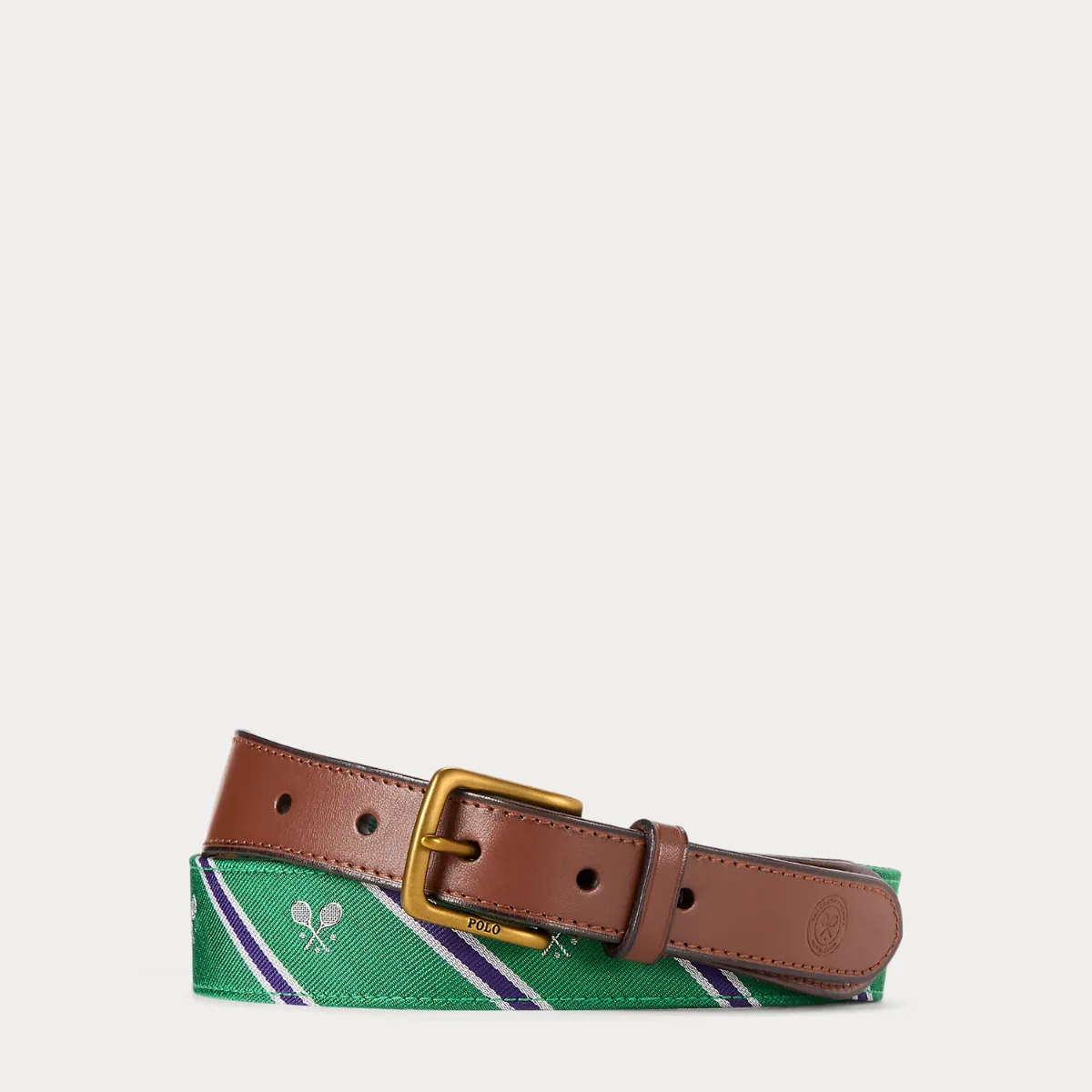 Wimbledon Umpire Jacquard Belt by Polo Ralph Lauren