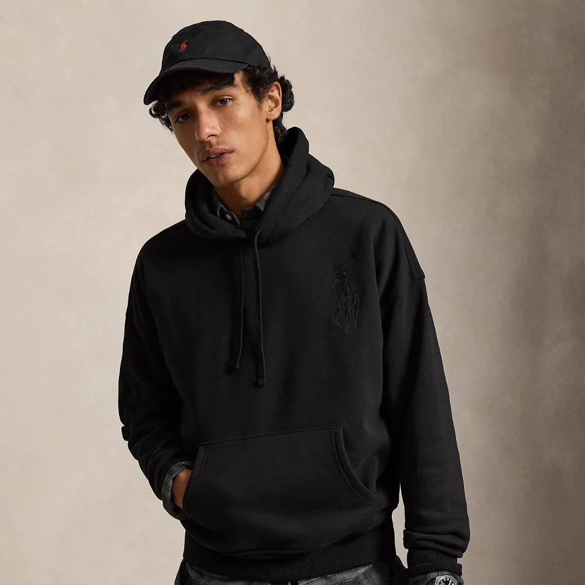 Relaxed Fit Big Pony Hoodie by Polo Ralph Lauren