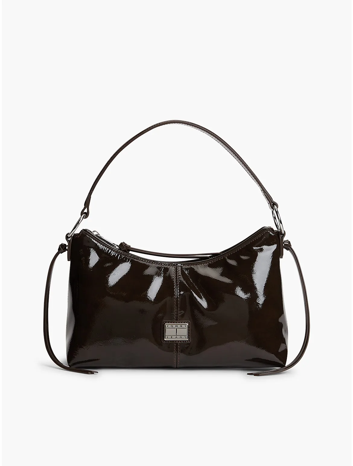 Tommy Jeans Patent Leather Shoulder Bag by Tommy Hilfiger
