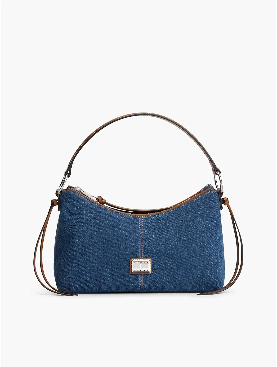 Tommy Jeans Denim & Leather Shoulder Bag by Tommy Hilfiger