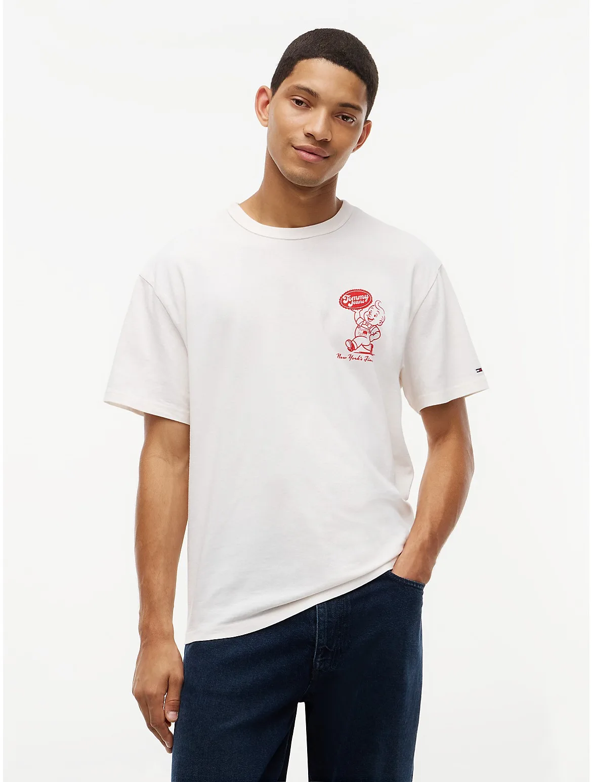 Tommy Jeans Back Graphic T-Shirt by Tommy Hilfiger
