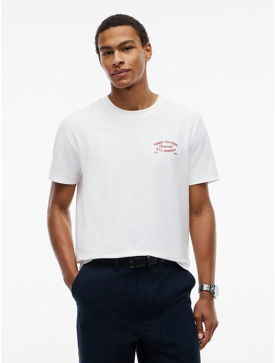 Back NYC Skyline Graphic T-Shirt by Tommy Hilfiger