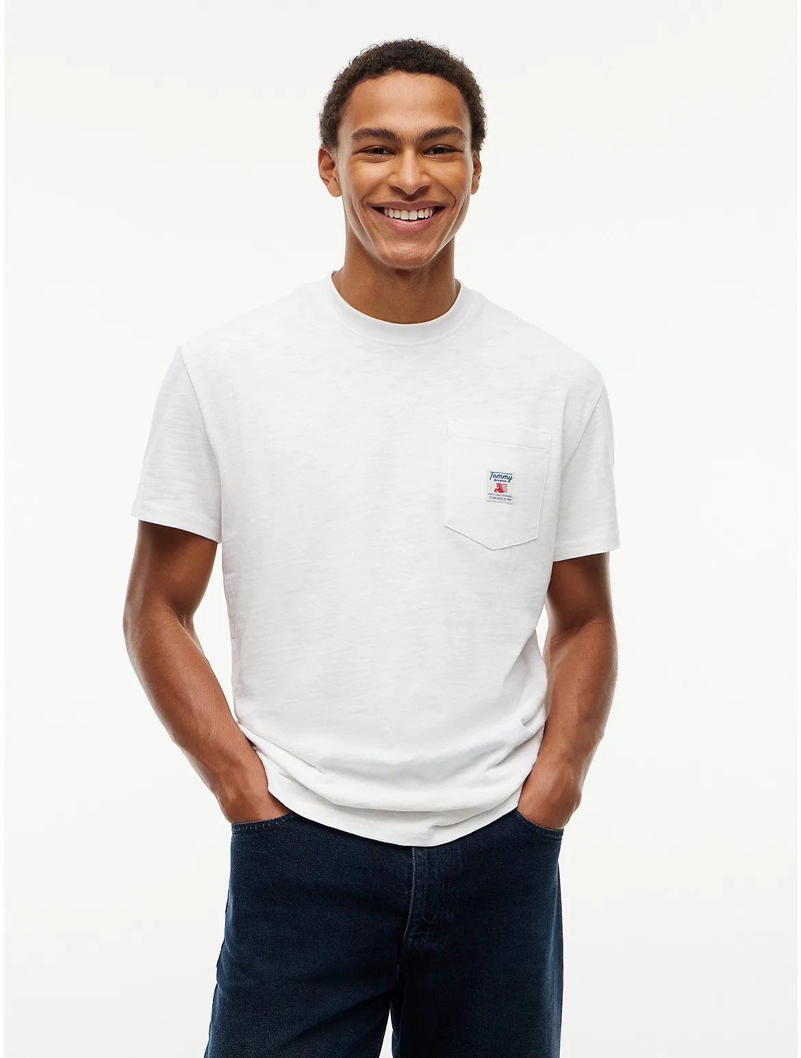 Tommy Jeans Pegasus Logo Pocket T-Shirt by Tommy Hilfiger