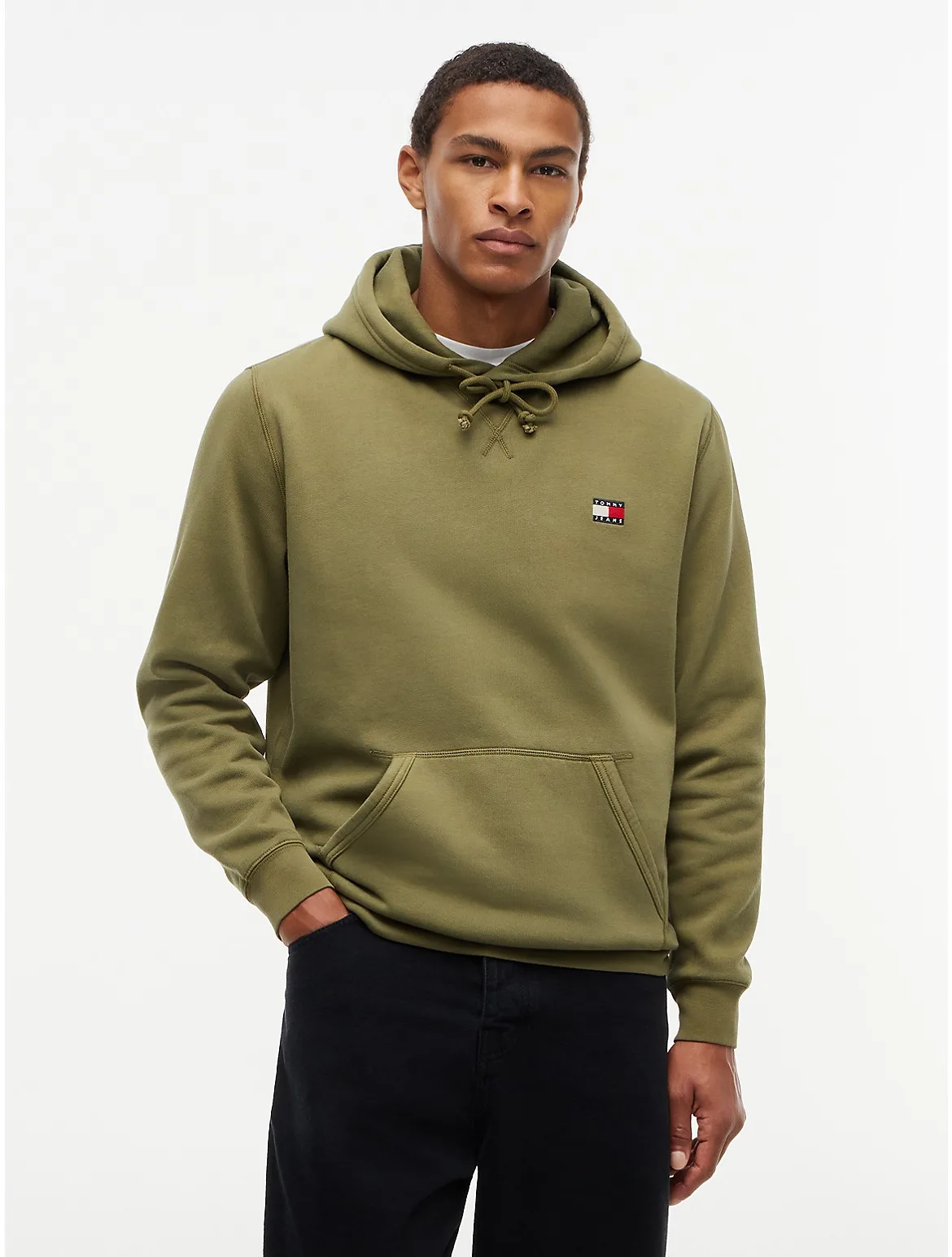 Tommy Jeans Badge Hoodie by Tommy Hilfiger