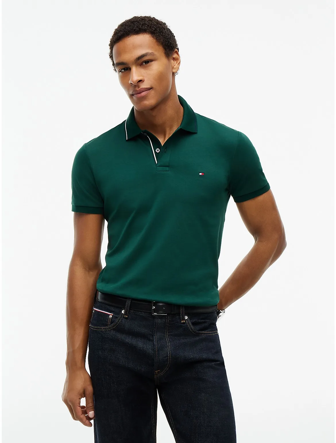 Slim Fit Smooth Cotton Polo