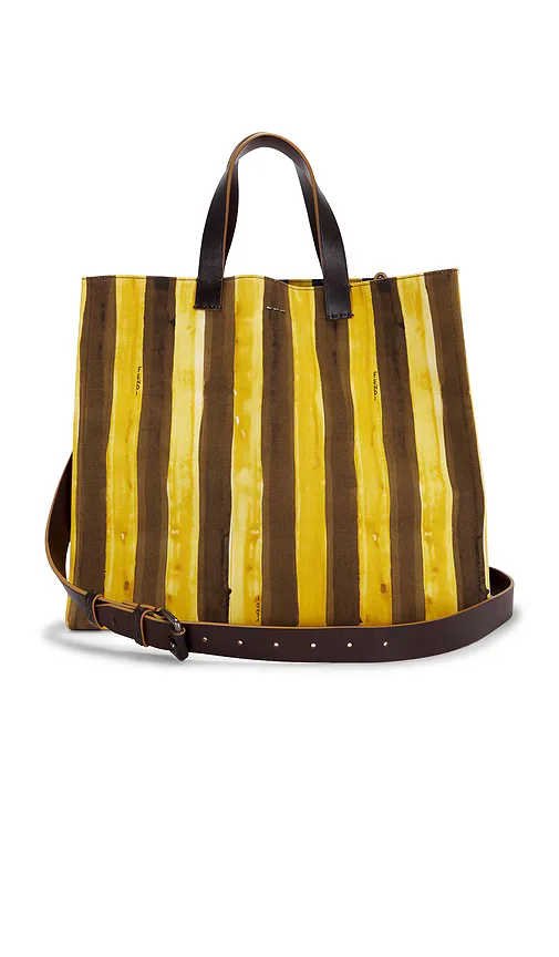 Fendi Pequin Stripe Tote Bag by FWRD Renew
