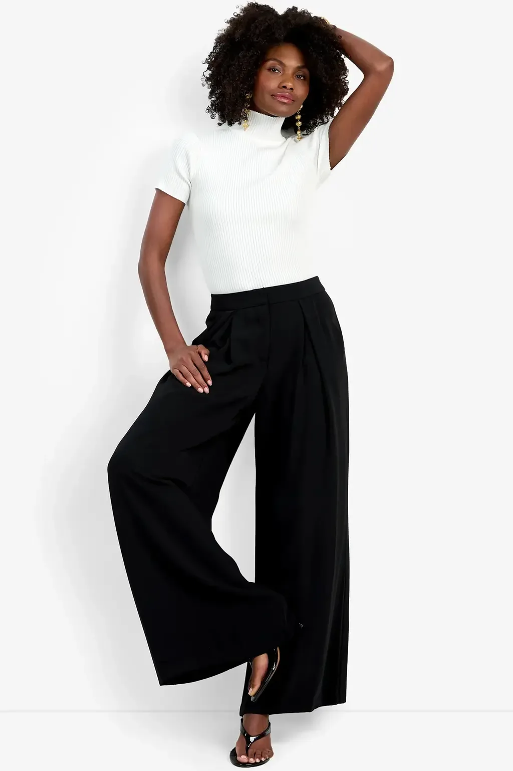 Saige Wide-Leg Pant by Trina Turk