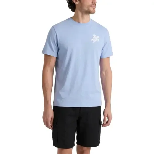 Organic Cotton T-Shirt Big Turtle Embroidery by Vilebrequin