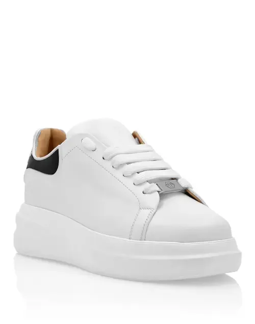 Leather Low-Top Sneakers Megastar by PHILIPP PLEIN