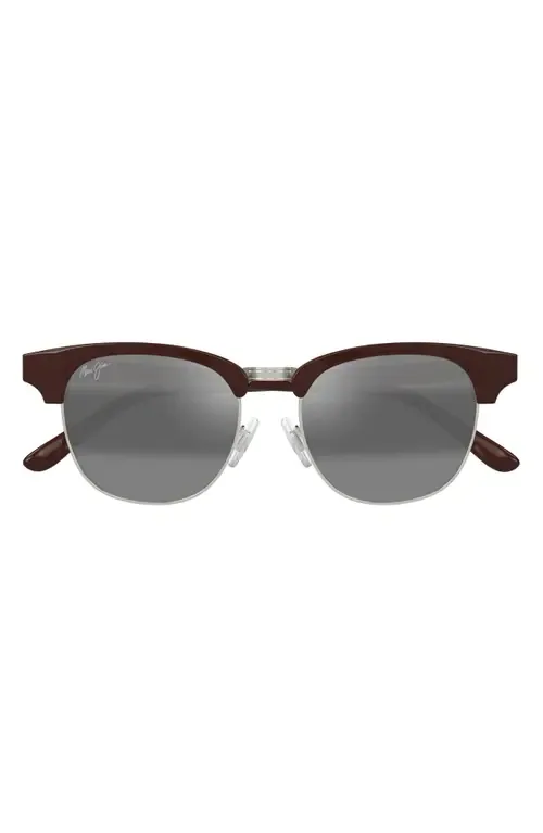 Holomua 52mm Polarized Wraparound Sunglasses by Maui Jim