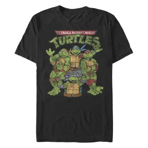 Best Friend Shot Short Sleeve Graphic T-Shirt by TEENAGE MUTANT NINJA TURTLES