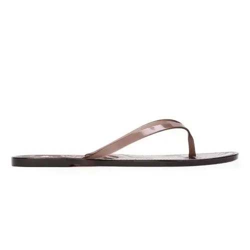 Crystal Snake Flip Flop by BLACK SUEDE STUDIO