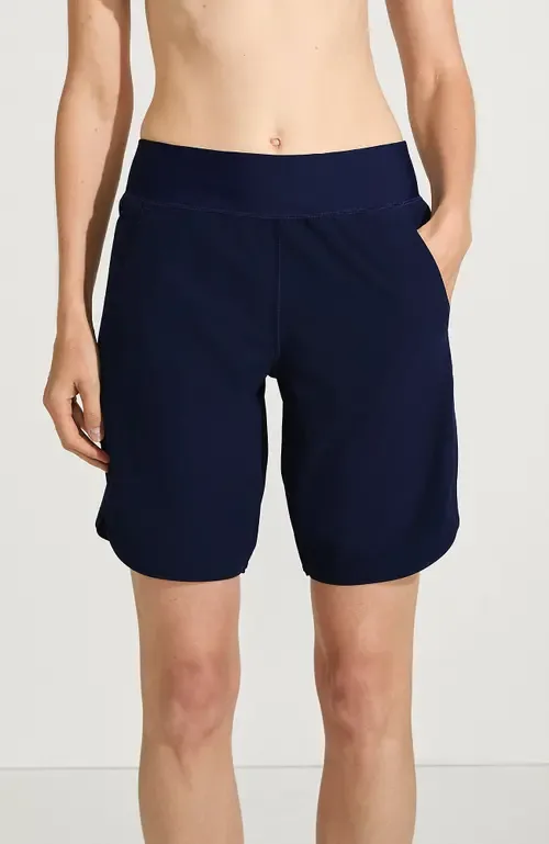 Sunshade UPF 50 9" Board Shorts with Panty by Lands' End