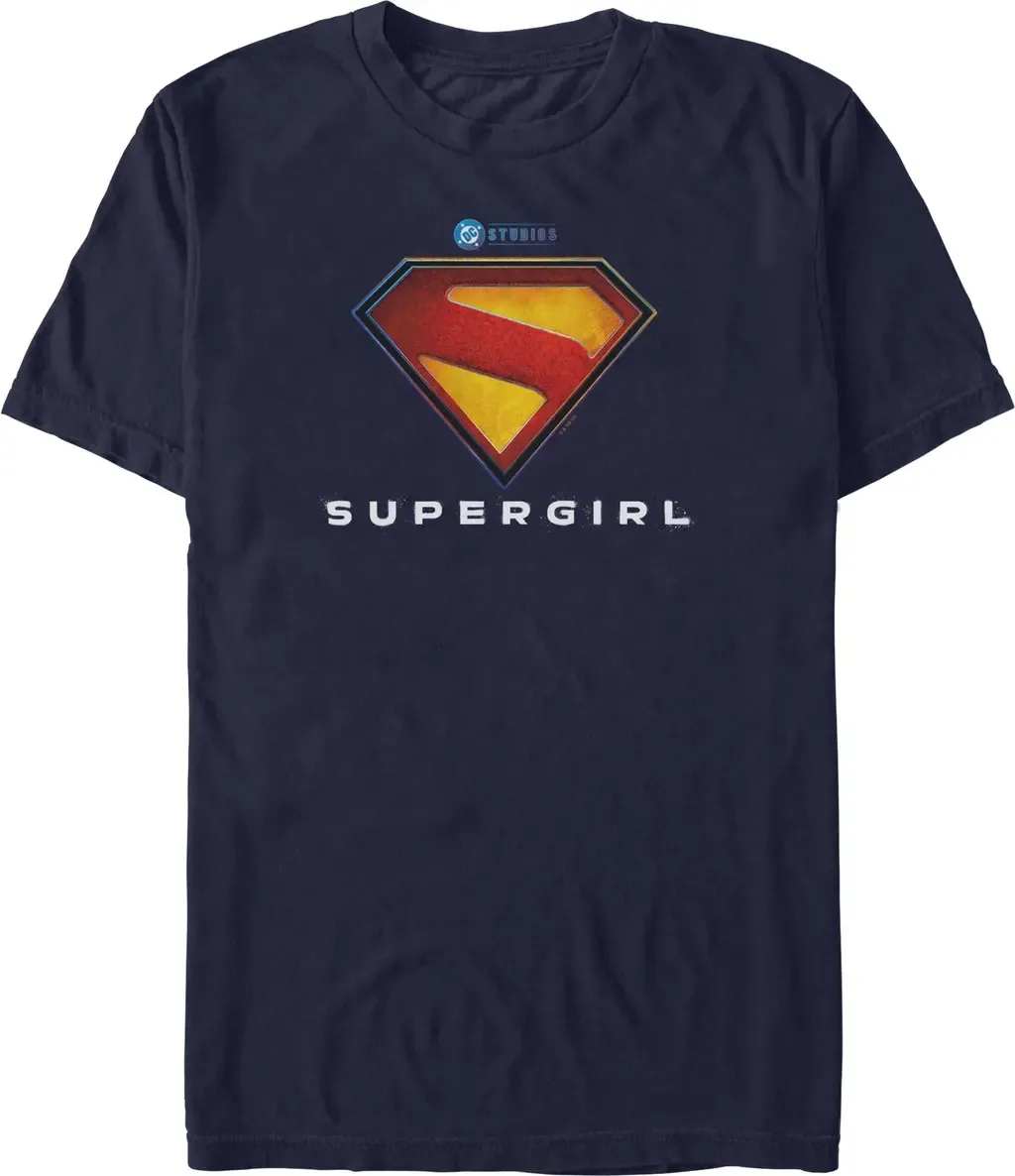 New Official Logo Short Sleeve Graphic T-Shirt by Supergirl
