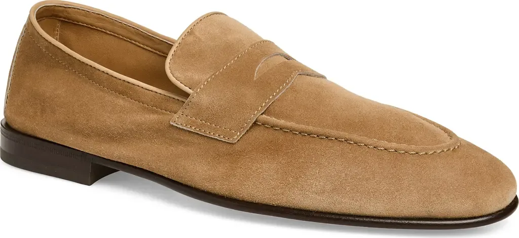 Deconstructed Penny Loafer by Brunello Cucinelli