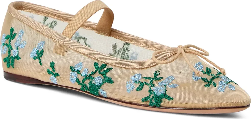 Leonie Mary Jane Flat by Loeffler Randall
