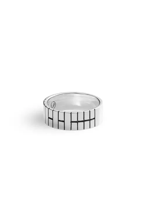 Korean Trigram Ring by LOUPN