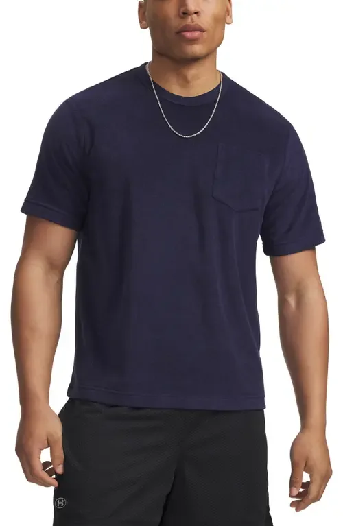 UA Icon Terry Cloth Pocket T-Shirt by Under Armour