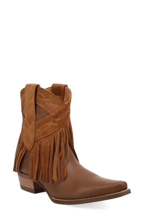 Last Ride Fringe Western Boot by Dingo