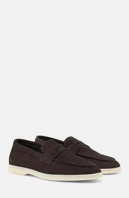 Luciana Loafers - Suede by SCAROSSO