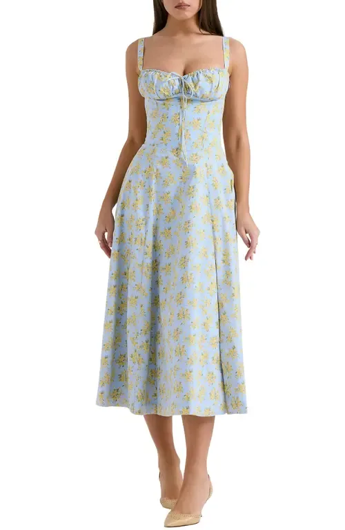 Carmen Bustier Sundress by HOUSE OF CB