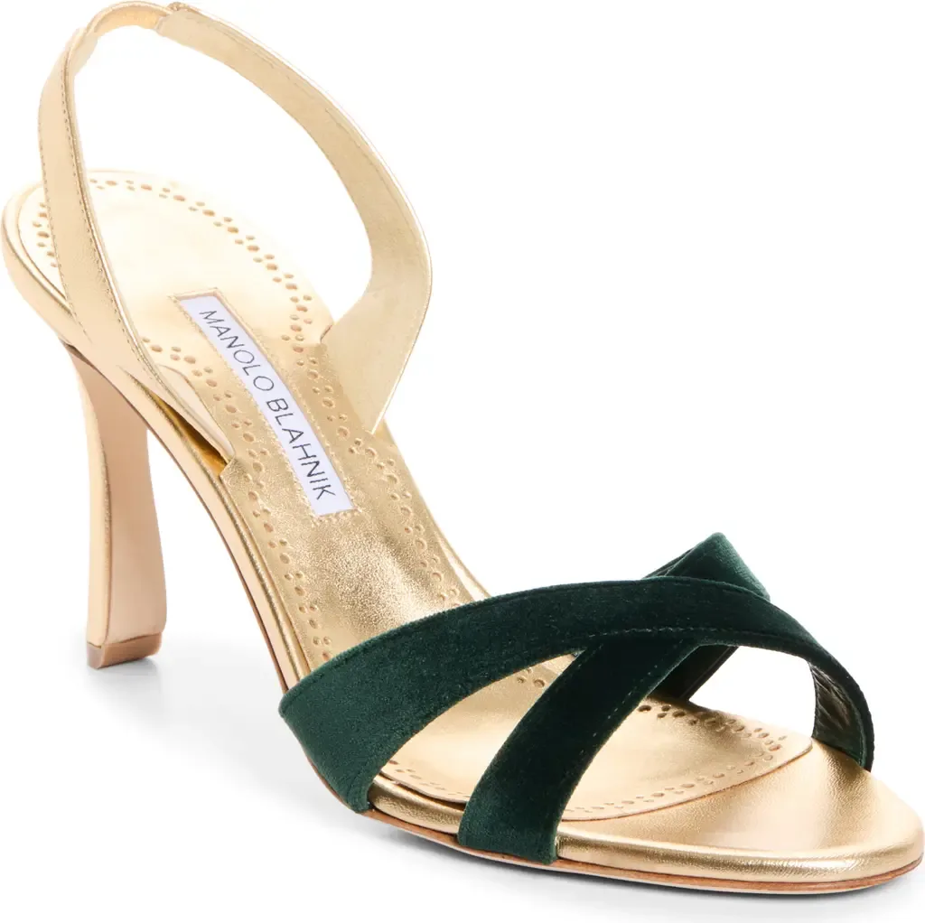 Callydra Slingback Sandal by Manolo Blahnik