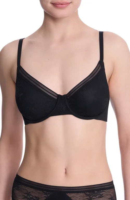 Love Lace Back Smoothing Underwire T-Shirt Bra by Natori