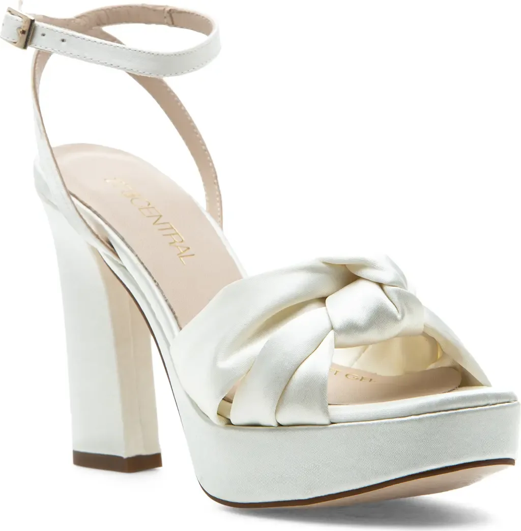 Miles Ankle Strap Platform Sandal by 275 Central