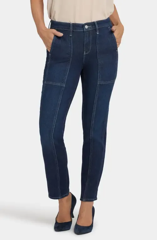 Margot Girlfriend Front Seam Straight Leg Jeans by NYDJ