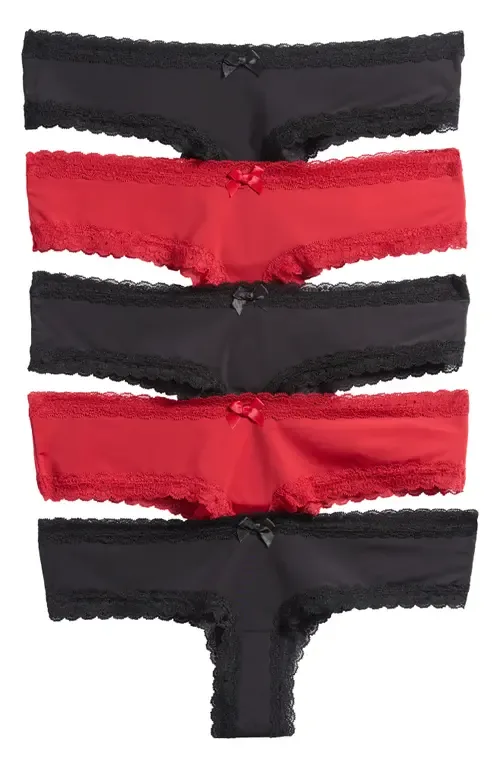 London Assorted 5-Pack Brazilian Briefs by Hunkemöller