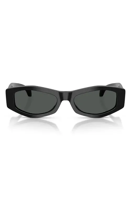 54mm Irregular Sunglasses by Versace