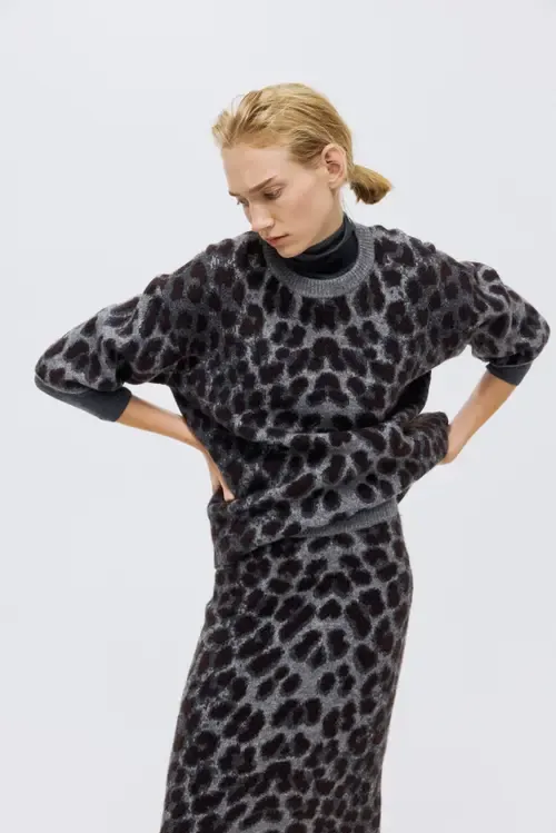 Boxy Jacquard-Knit Jumper by H&M