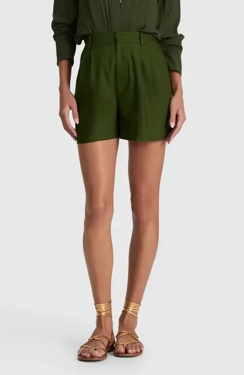 Conry Relaxed High Waist Shorts by ALICE + OLIVIA