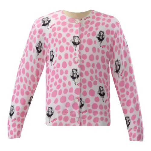 Eloise Dot Printed Cardigan by Rachel Riley