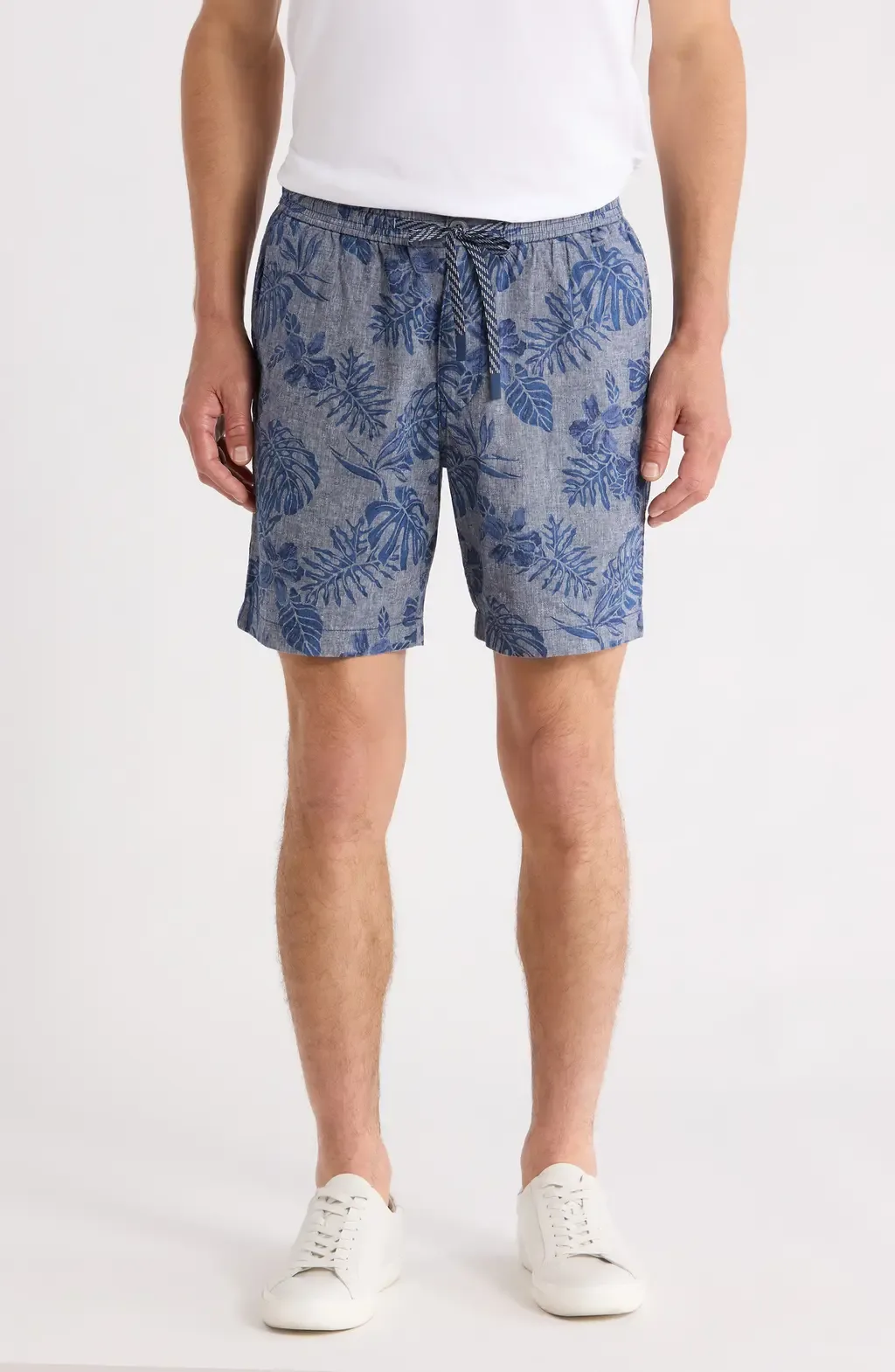Azule Linen Blend Drawstring Shorts by Tommy Bahama