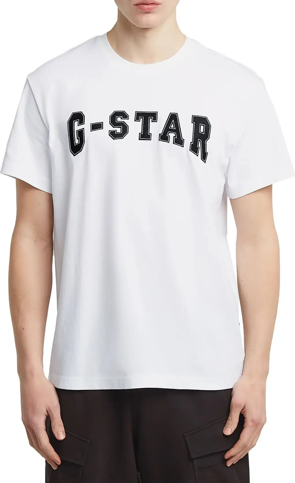 Felt Logo Organic Cotton T-Shirt by G-STAR
