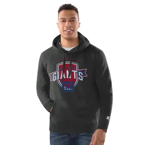Starter New York Giants Vintage Pullover Hoodie by STARTER