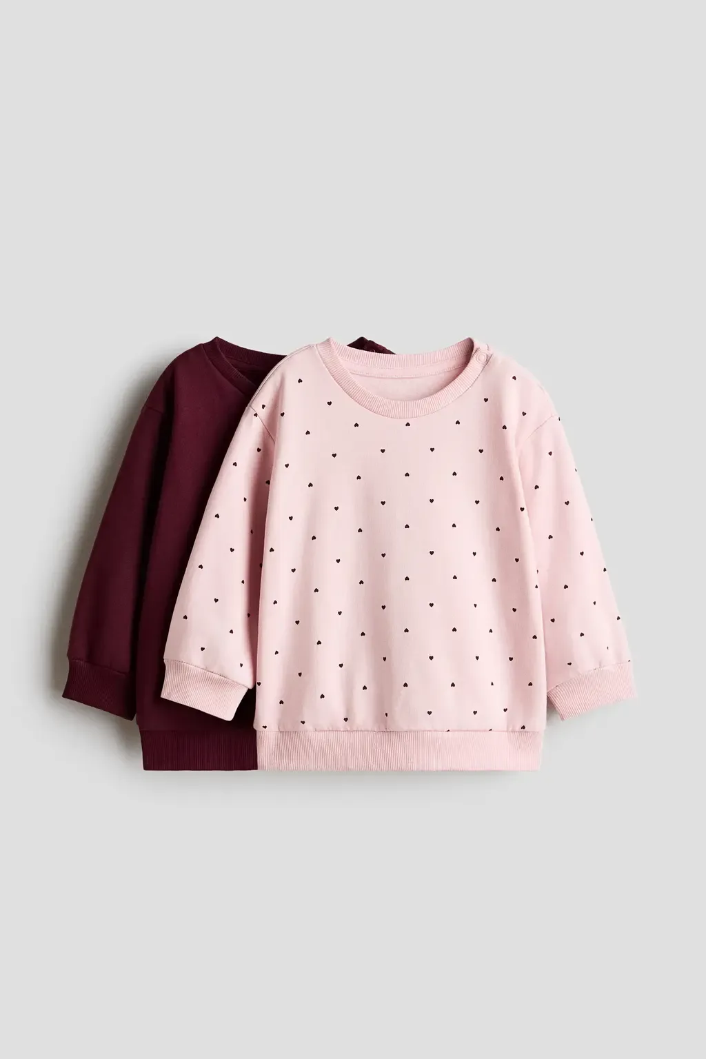 2-Pack Brushed-Inside Sweatshirts by H&M