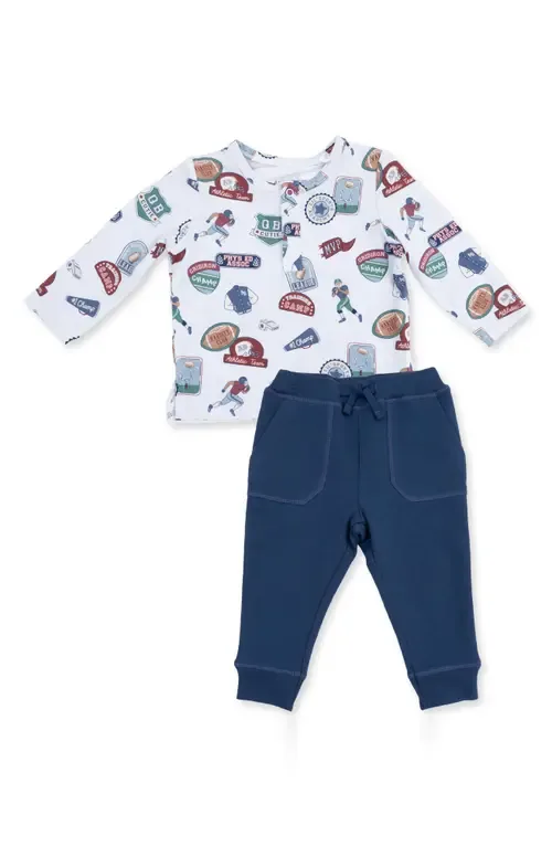 Football Patches Top & Joggers Set by Angel Dear