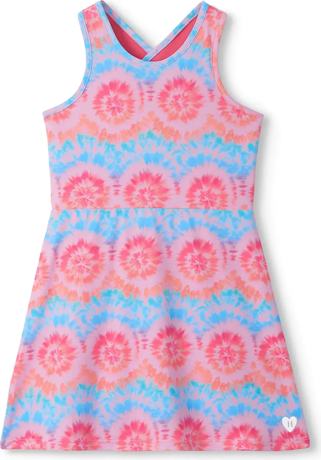 Starburst Tie Dye Active A-Line Dress by Hatley