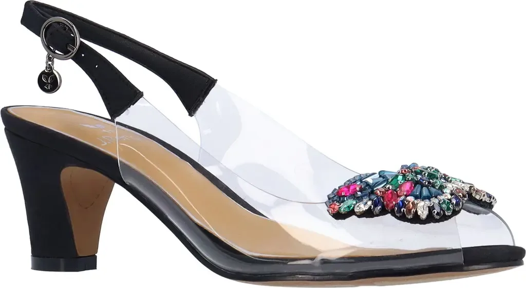 Gloriana Slingback Peep Toe Sandal by J. Reneé