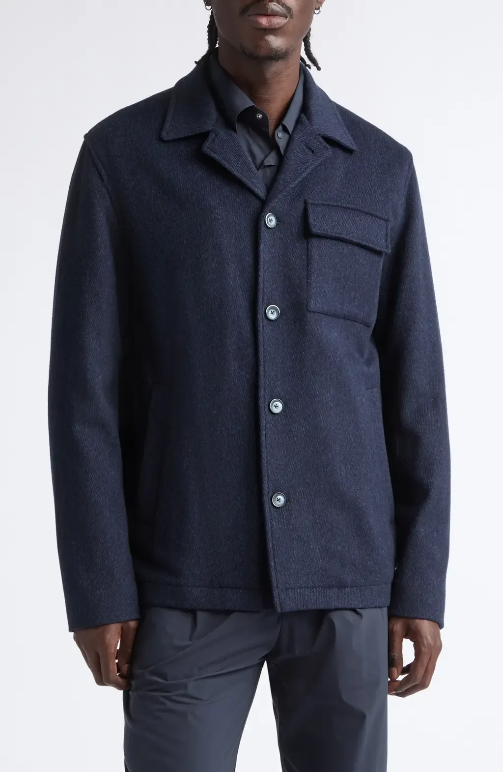 Light Cashwool Jacket by Herno