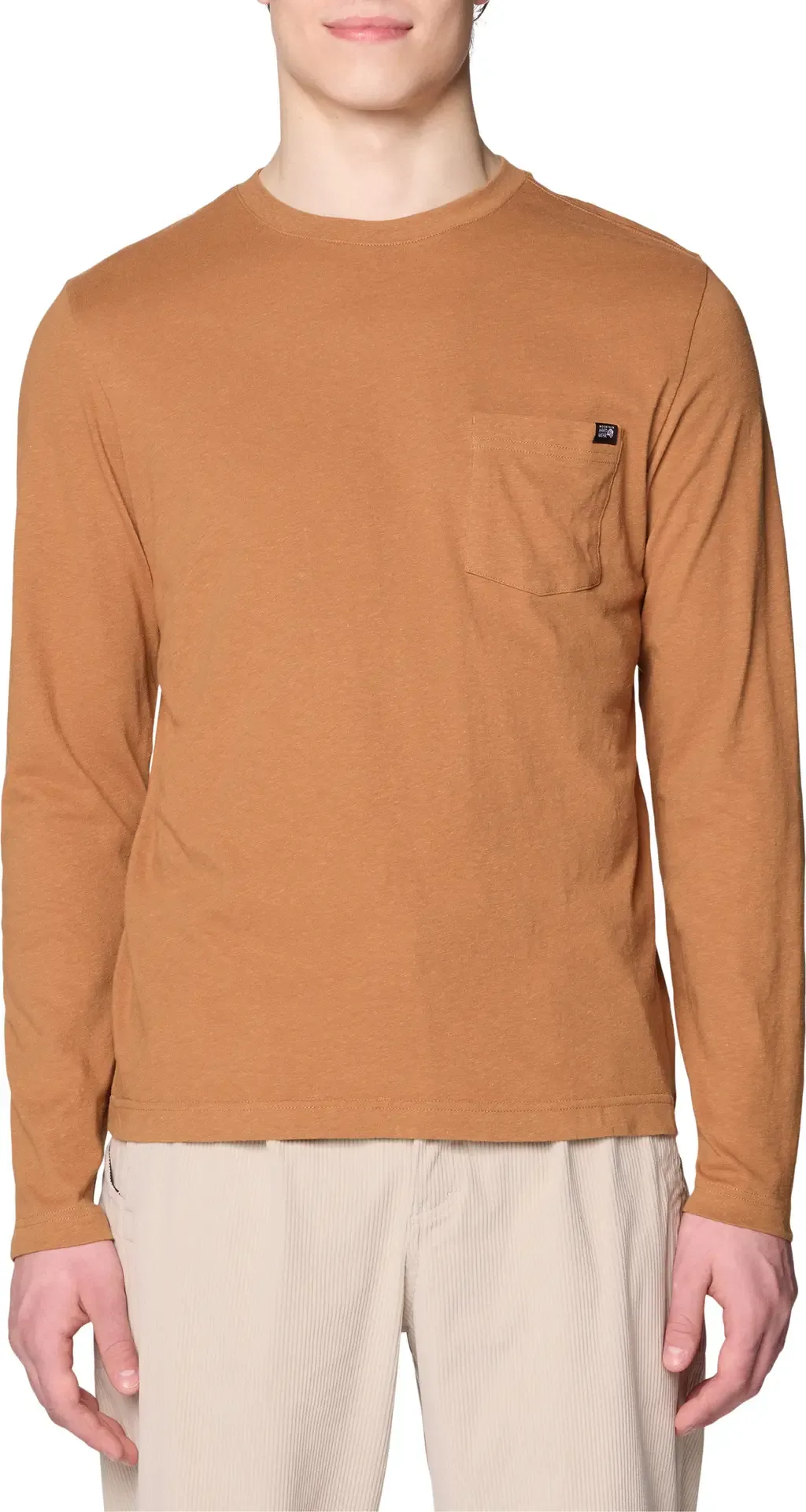 On Edge Organic Cotton & Hemp Long Sleeve T-Shirt by Mountain Hardwear