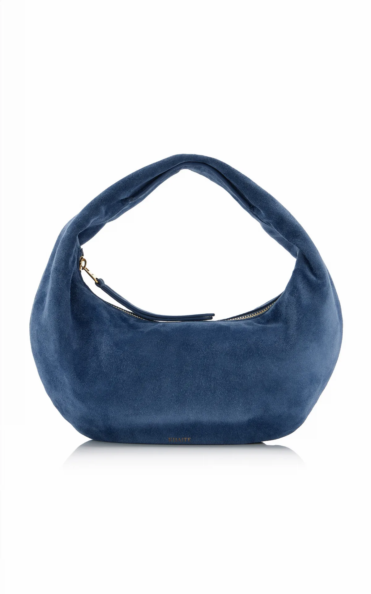 Olivia Suede Mini Hobo by Khaite