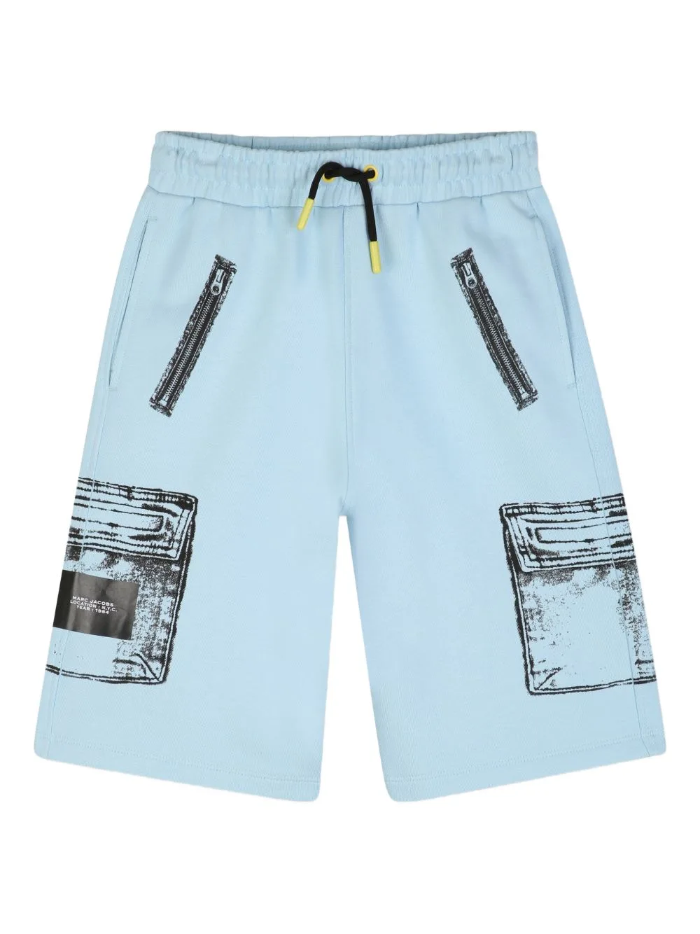 Pocket-Print Shorts by Marc Jacobs Kids